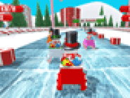 Snowman Christmas Racing