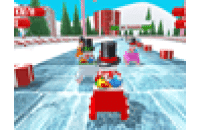 Play Snowman Christmas Racing now!