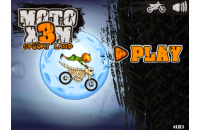 Play MotoX3M: Spooky Land now!